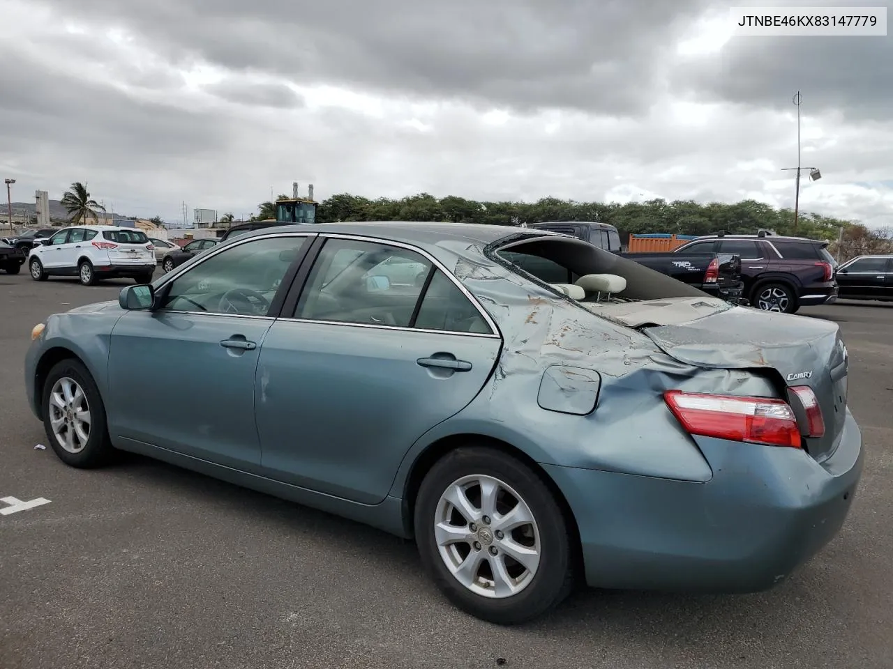 2008 Toyota Camry Ce VIN: JTNBE46KX83147779 Lot: 66042814