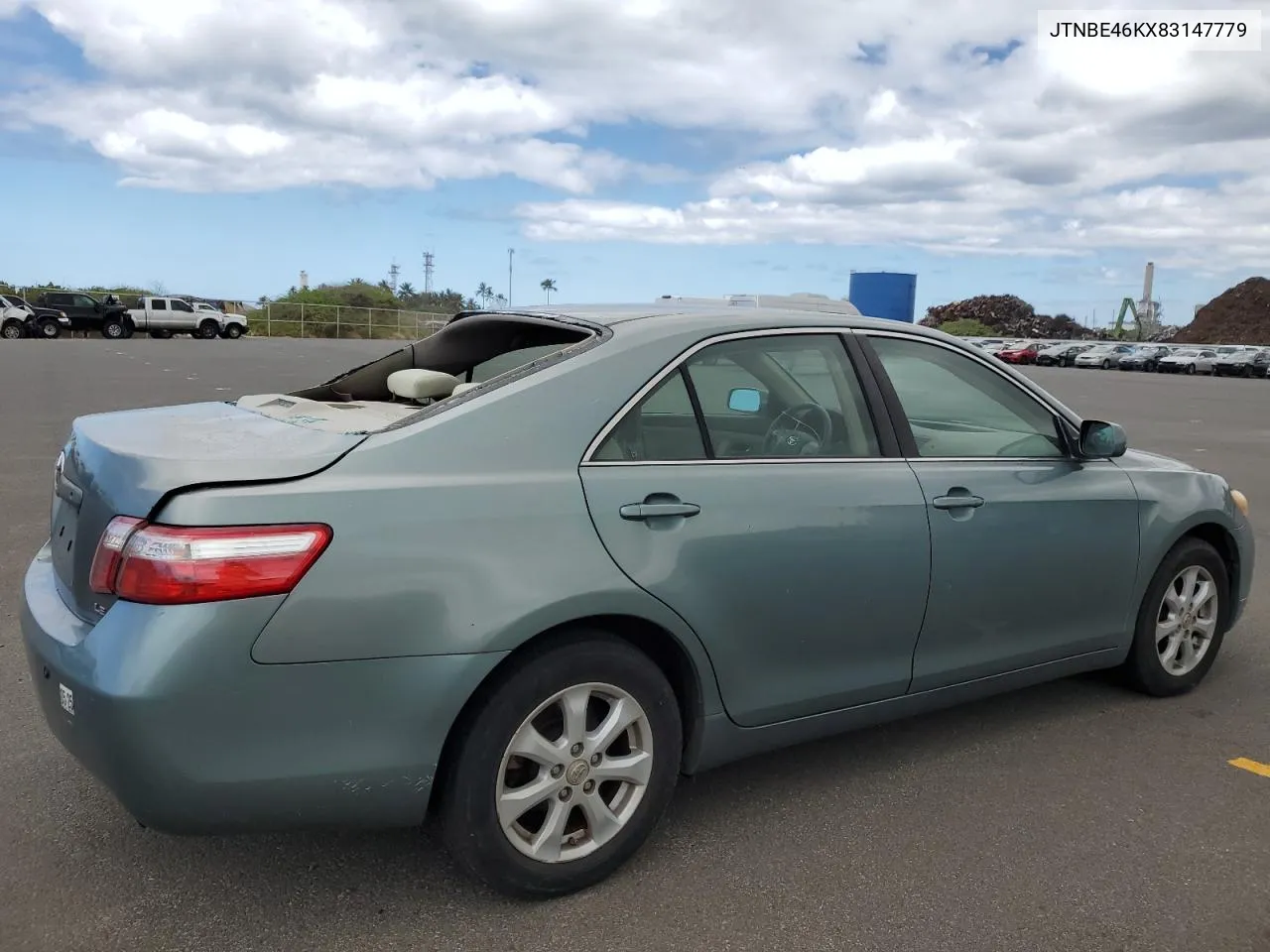 2008 Toyota Camry Ce VIN: JTNBE46KX83147779 Lot: 66042814