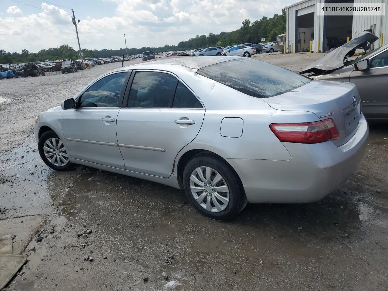 2008 Toyota Camry Ce VIN: 4T1BE46K28U205748 Lot: 67272164