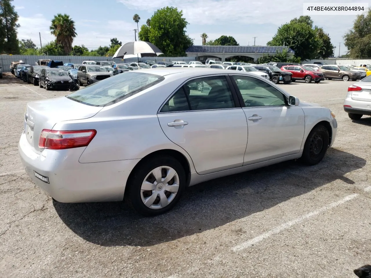 2008 Toyota Camry Ce VIN: 4T4BE46KX8R044894 Lot: 67323933