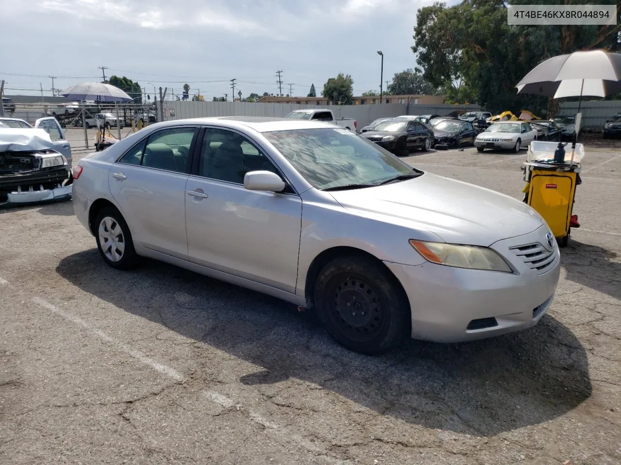 2008 Toyota Camry Ce VIN: 4T4BE46KX8R044894 Lot: 67323933