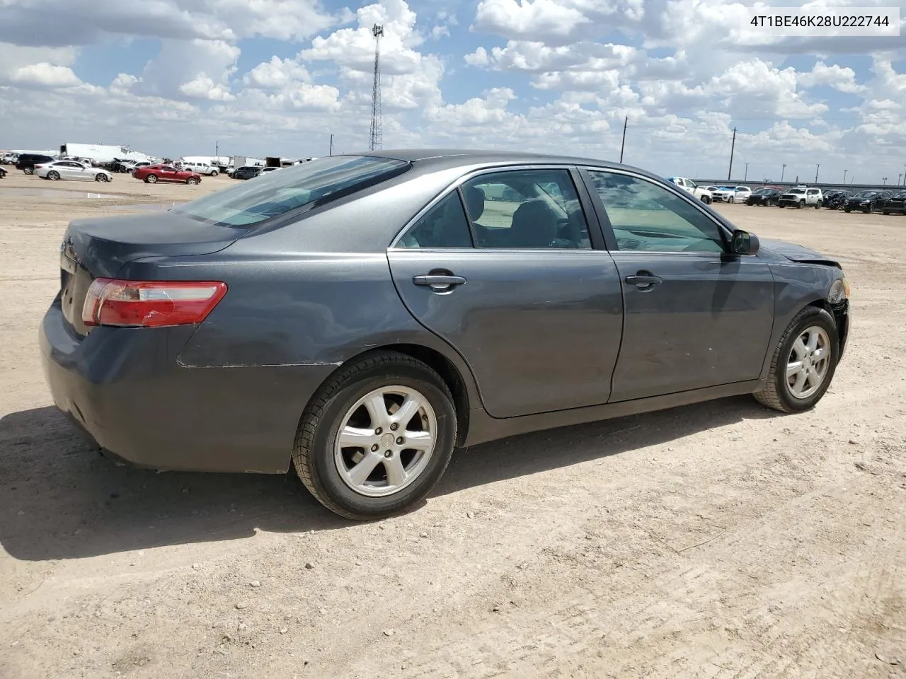 2008 Toyota Camry Ce VIN: 4T1BE46K28U222744 Lot: 67492534