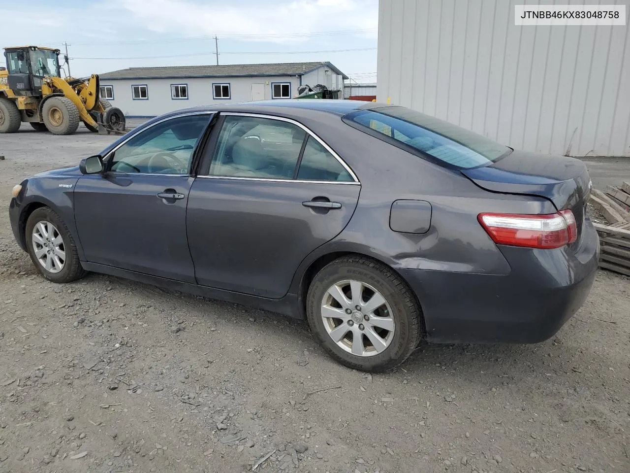 2008 Toyota Camry Hybrid VIN: JTNBB46KX83048758 Lot: 67505174