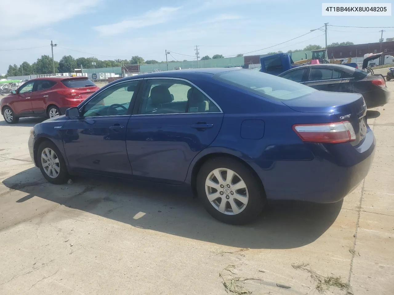 2008 Toyota Camry Hybrid VIN: 4T1BB46KX8U048205 Lot: 68093274