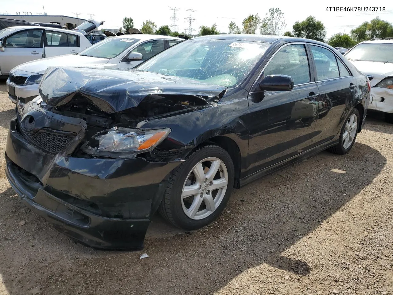 4T1BE46K78U243718 2008 Toyota Camry Ce