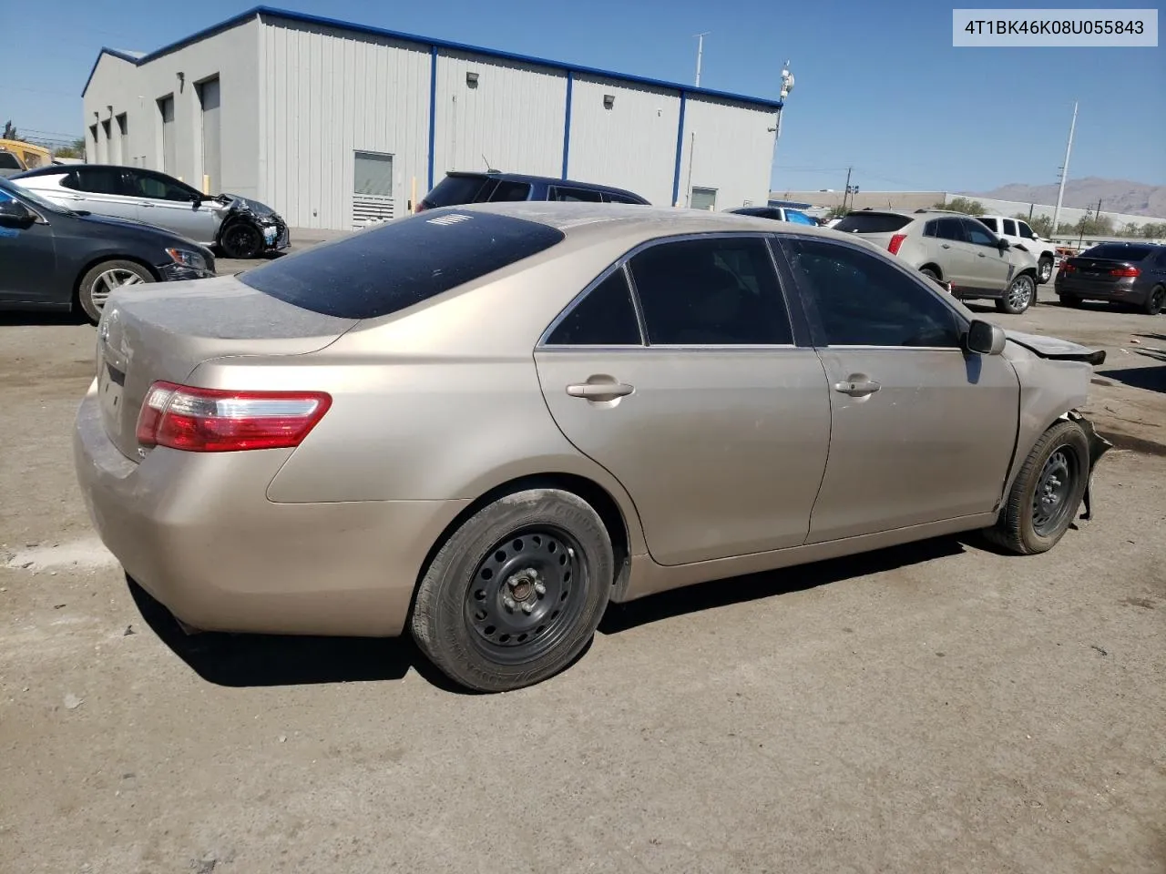 2008 Toyota Camry Le VIN: 4T1BK46K08U055843 Lot: 68144944