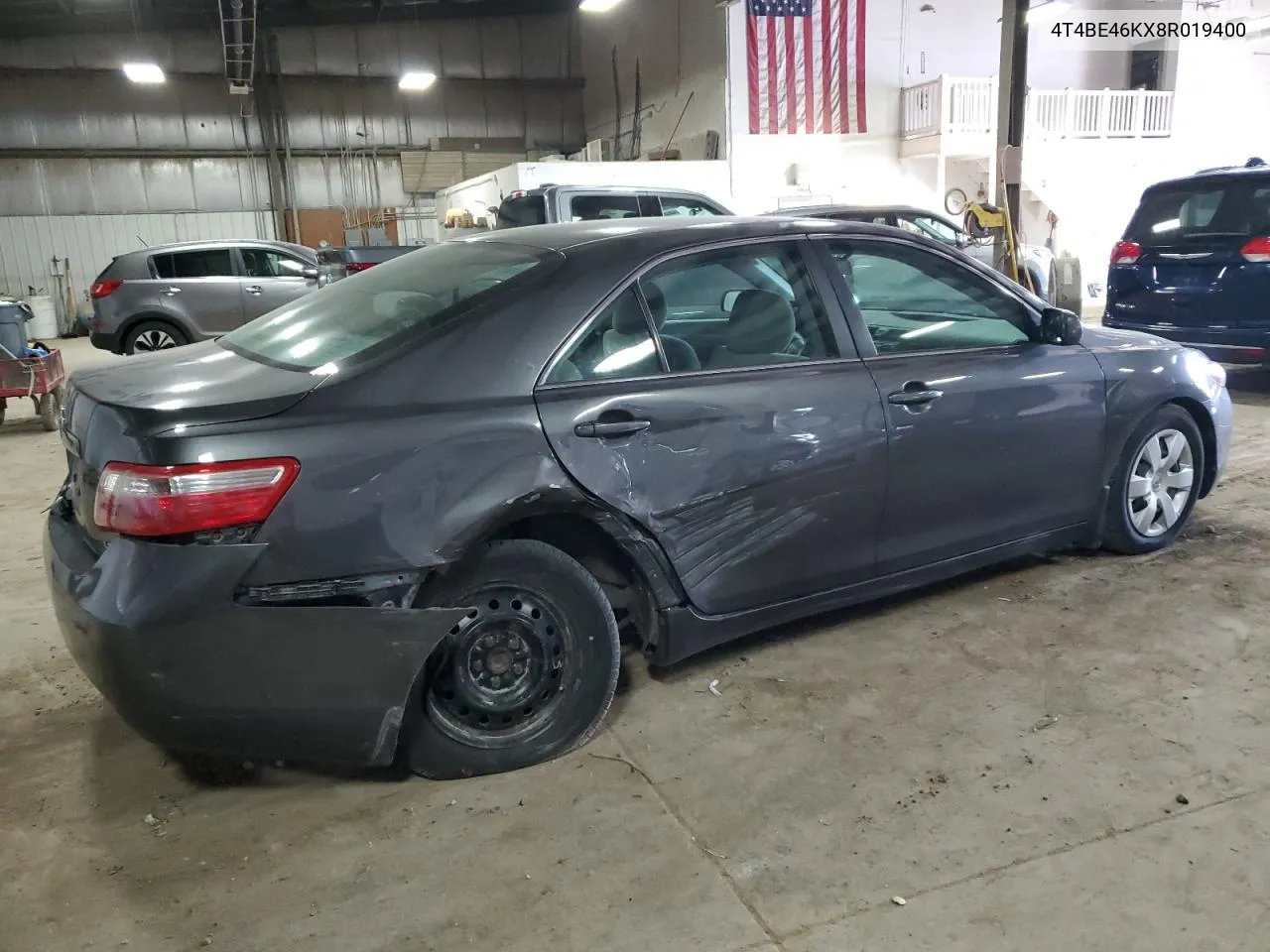 2008 Toyota Camry Ce VIN: 4T4BE46KX8R019400 Lot: 68316504