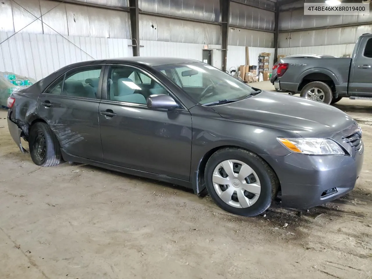 4T4BE46KX8R019400 2008 Toyota Camry Ce