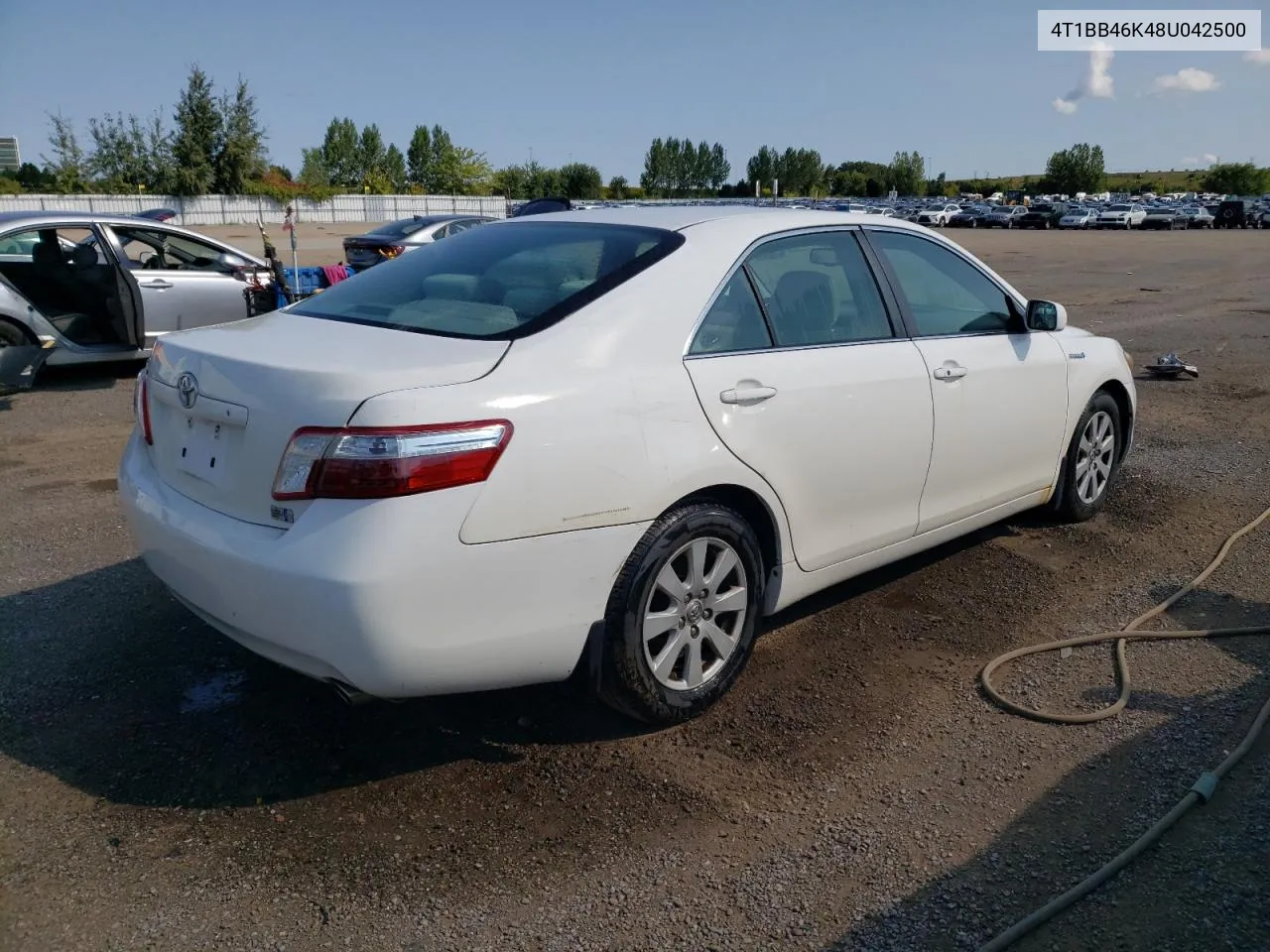 4T1BB46K48U042500 2008 Toyota Camry Hybrid