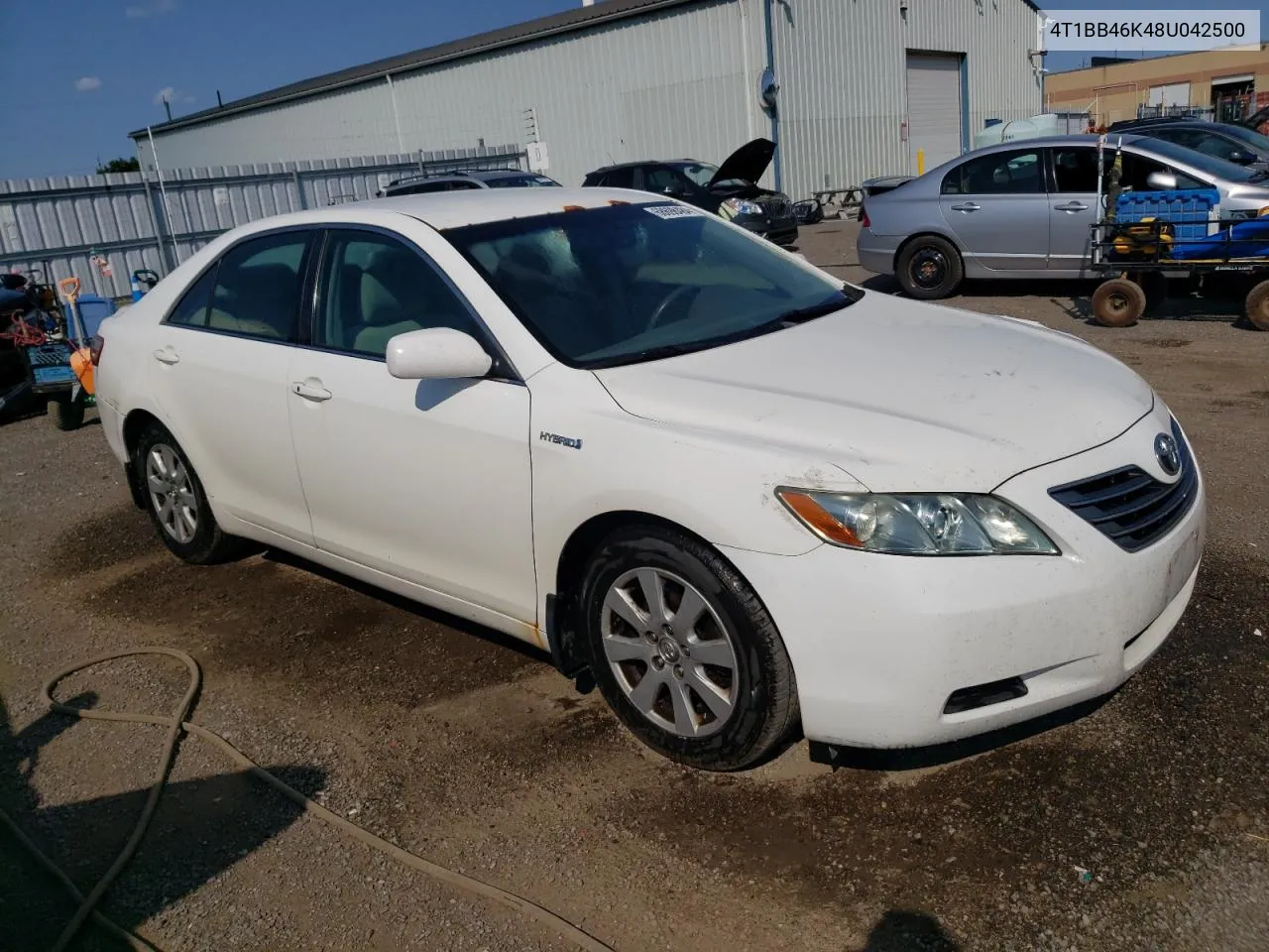 2008 Toyota Camry Hybrid VIN: 4T1BB46K48U042500 Lot: 68698484