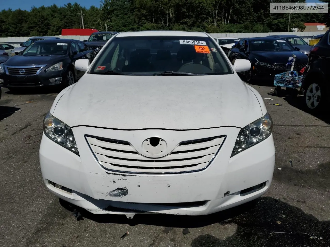 4T1BE46K98U772944 2008 Toyota Camry Ce