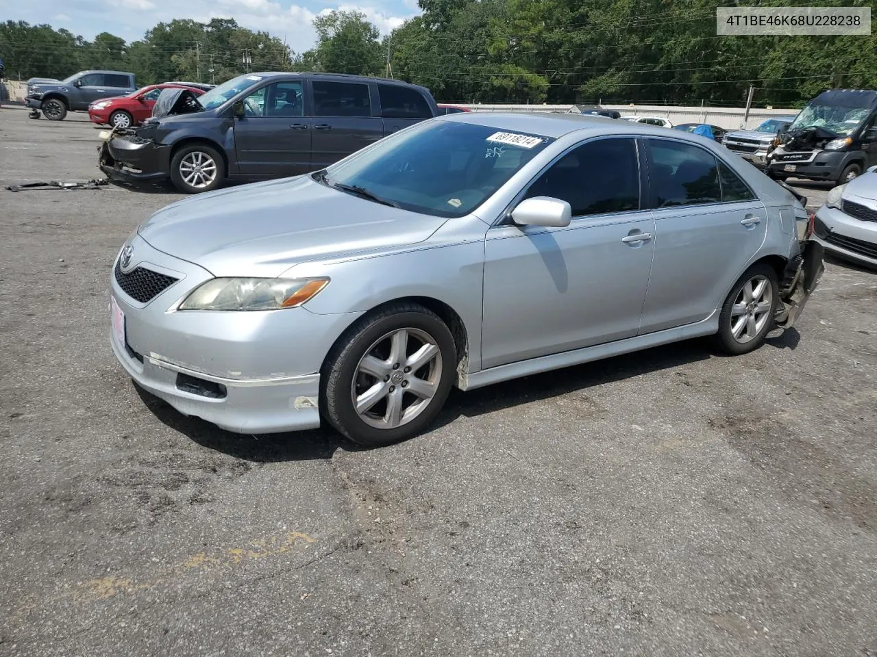 2008 Toyota Camry Ce VIN: 4T1BE46K68U228238 Lot: 69118214