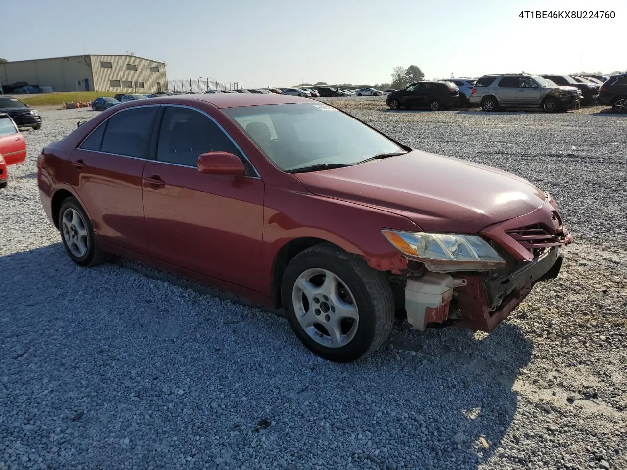 4T1BE46KX8U224760 2008 Toyota Camry Ce