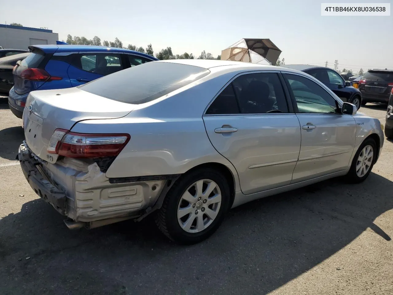 2008 Toyota Camry Hybrid VIN: 4T1BB46KX8U036538 Lot: 69641094