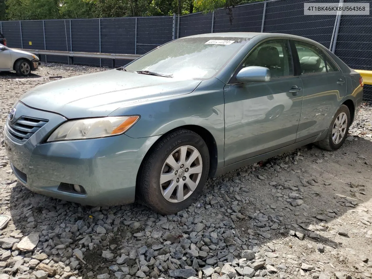 2008 Toyota Camry Le VIN: 4T1BK46KX8U564368 Lot: 69721904