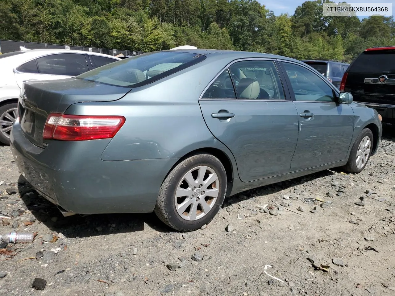 2008 Toyota Camry Le VIN: 4T1BK46KX8U564368 Lot: 69721904