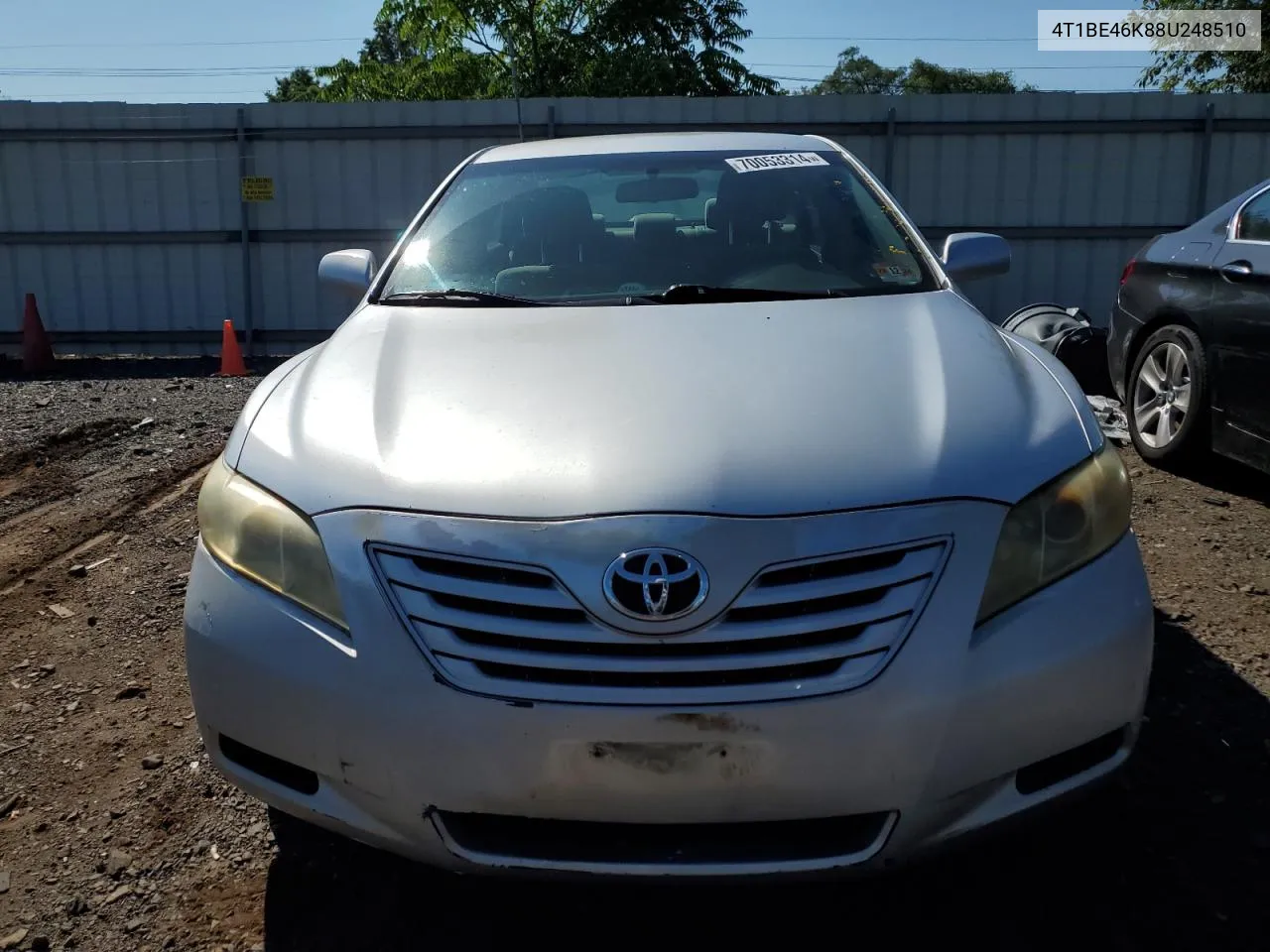 4T1BE46K88U248510 2008 Toyota Camry Ce