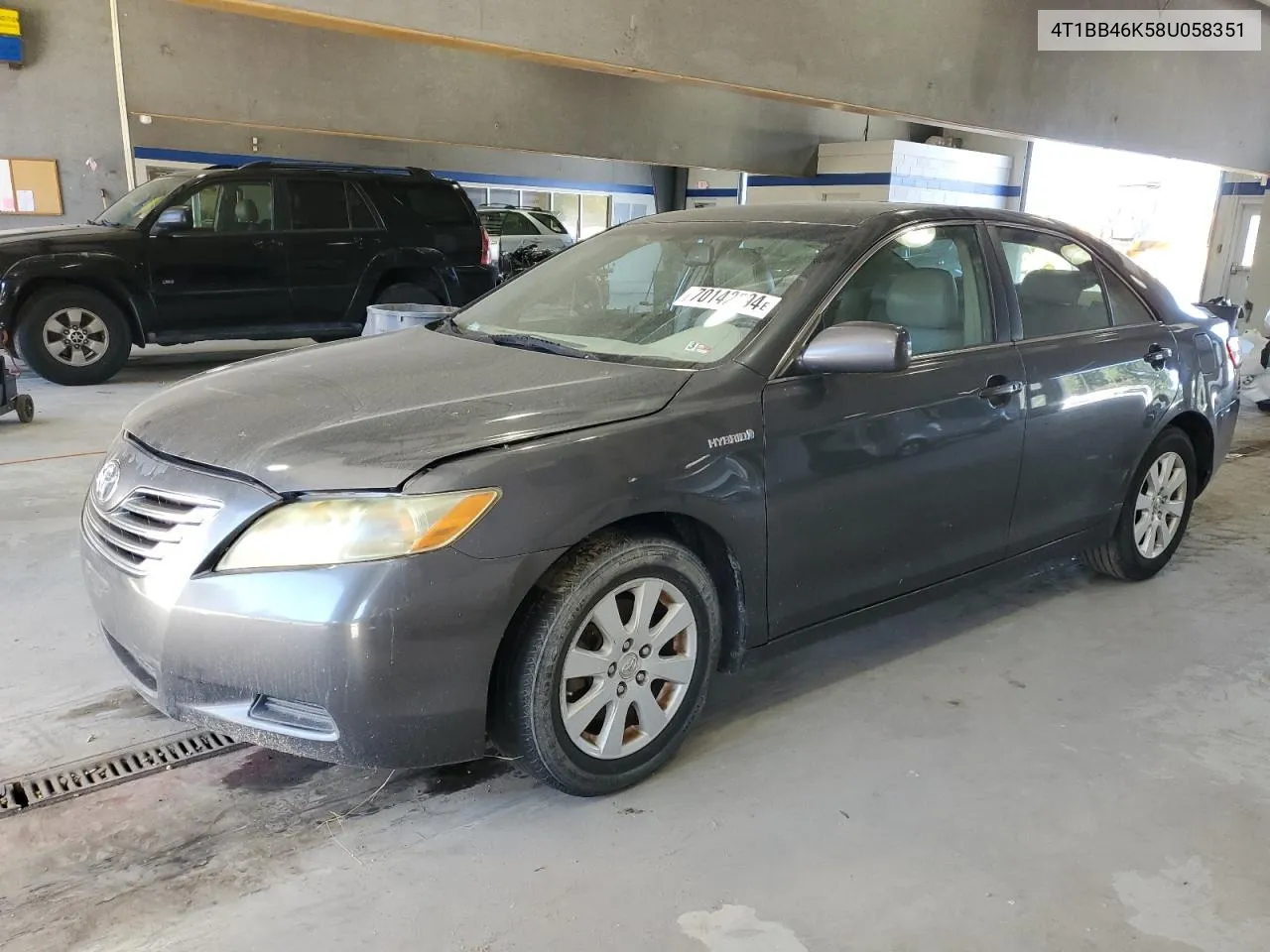 2008 Toyota Camry Hybrid VIN: 4T1BB46K58U058351 Lot: 70142294