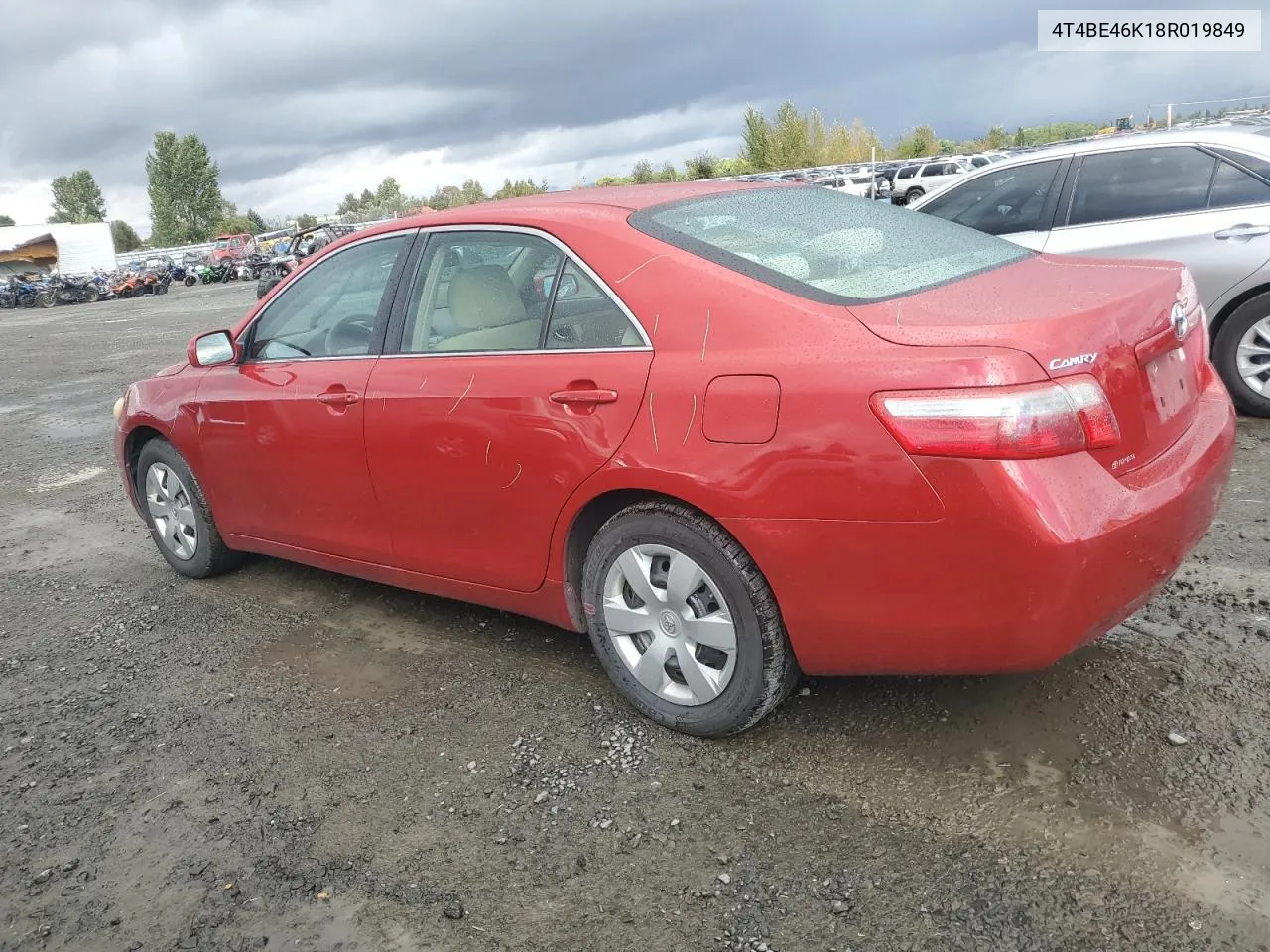 2008 Toyota Camry Ce VIN: 4T4BE46K18R019849 Lot: 70394194