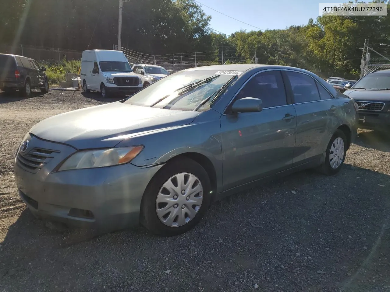 2008 Toyota Camry Ce VIN: 4T1BE46K48U772396 Lot: 70433844