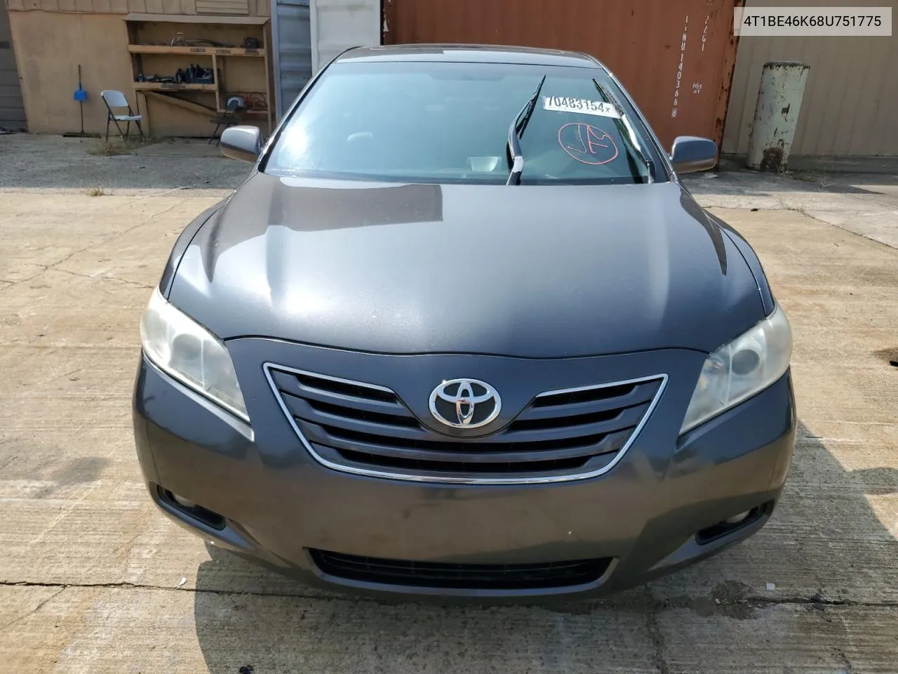 2008 Toyota Camry Ce VIN: 4T1BE46K68U751775 Lot: 70483154