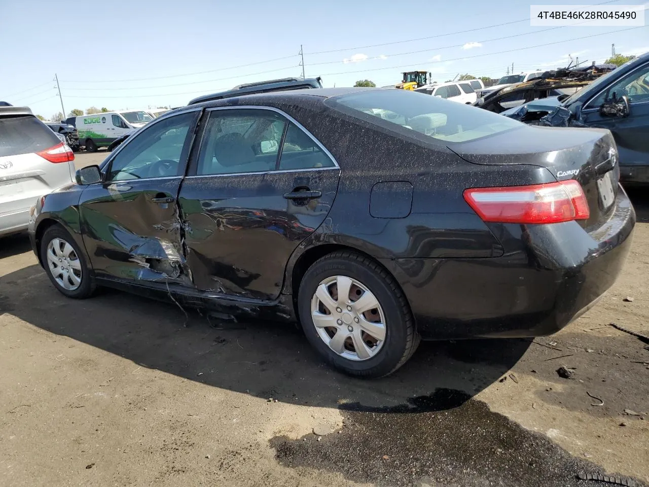 2008 Toyota Camry Ce VIN: 4T4BE46K28R045490 Lot: 70530223