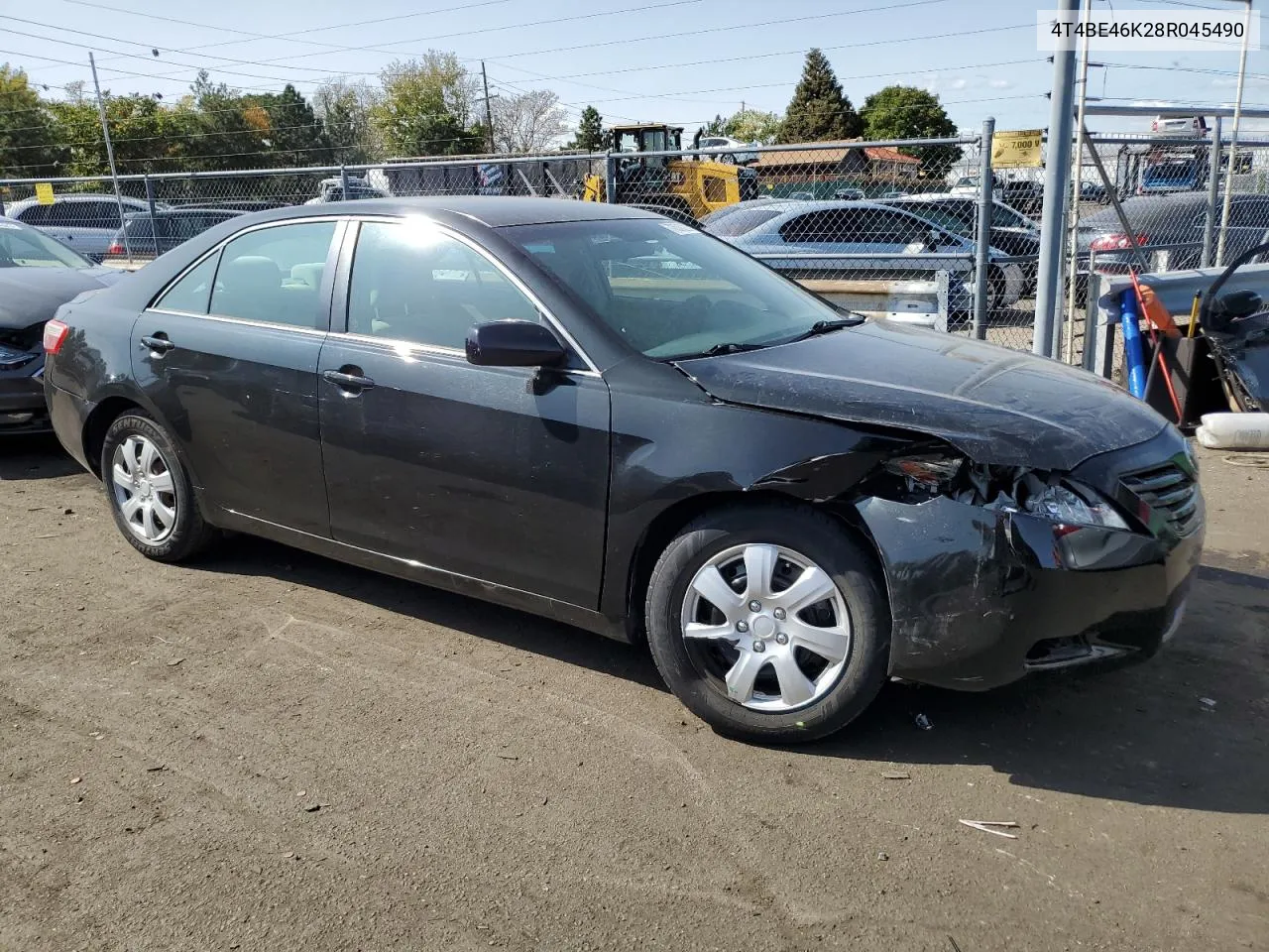 2008 Toyota Camry Ce VIN: 4T4BE46K28R045490 Lot: 70530223