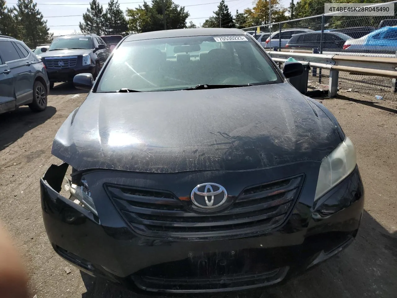 2008 Toyota Camry Ce VIN: 4T4BE46K28R045490 Lot: 70530223