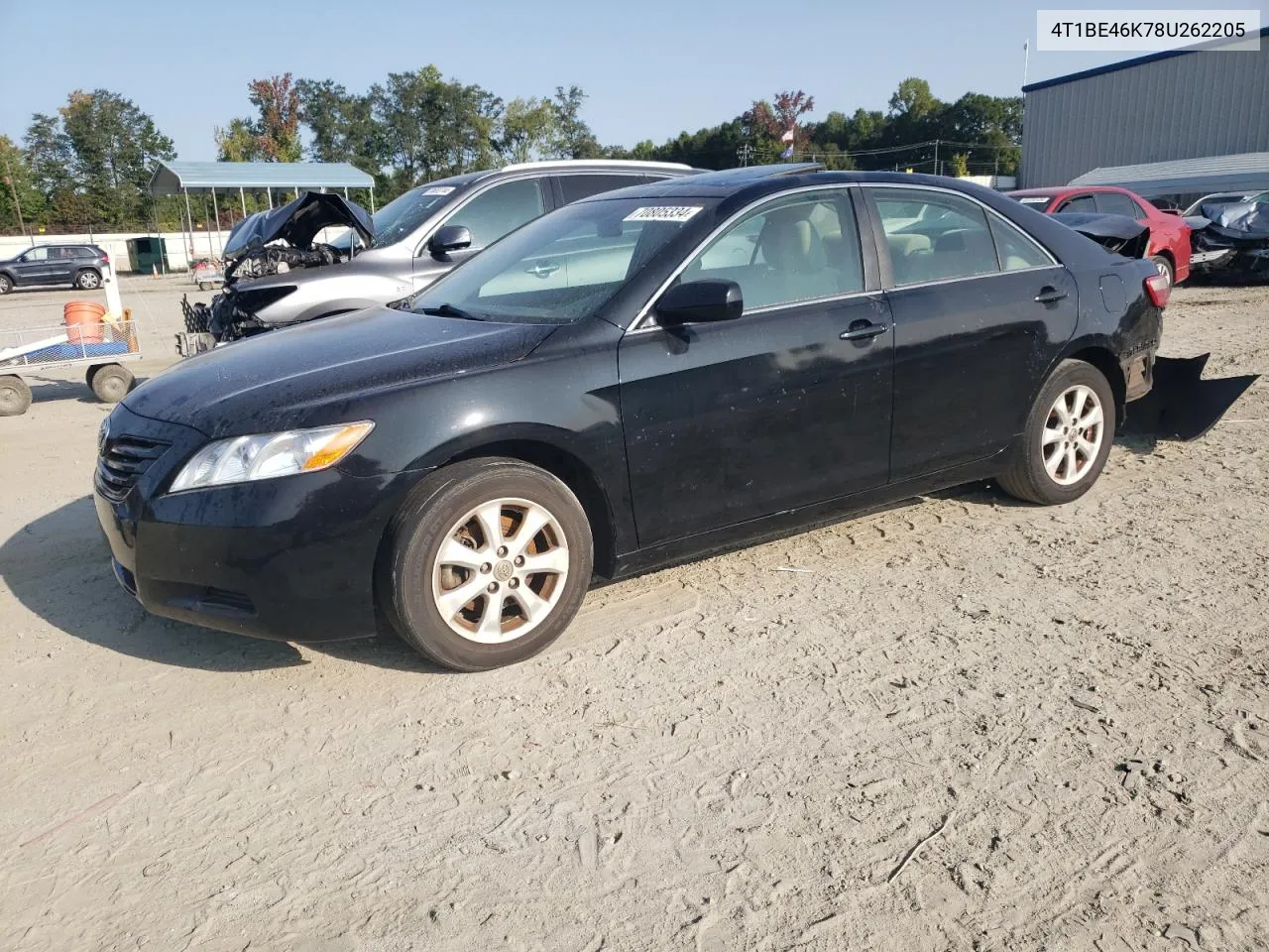 2008 Toyota Camry Ce VIN: 4T1BE46K78U262205 Lot: 70805334