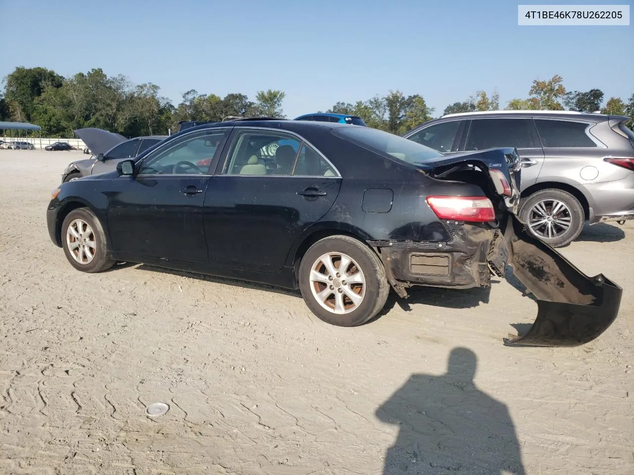 2008 Toyota Camry Ce VIN: 4T1BE46K78U262205 Lot: 70805334