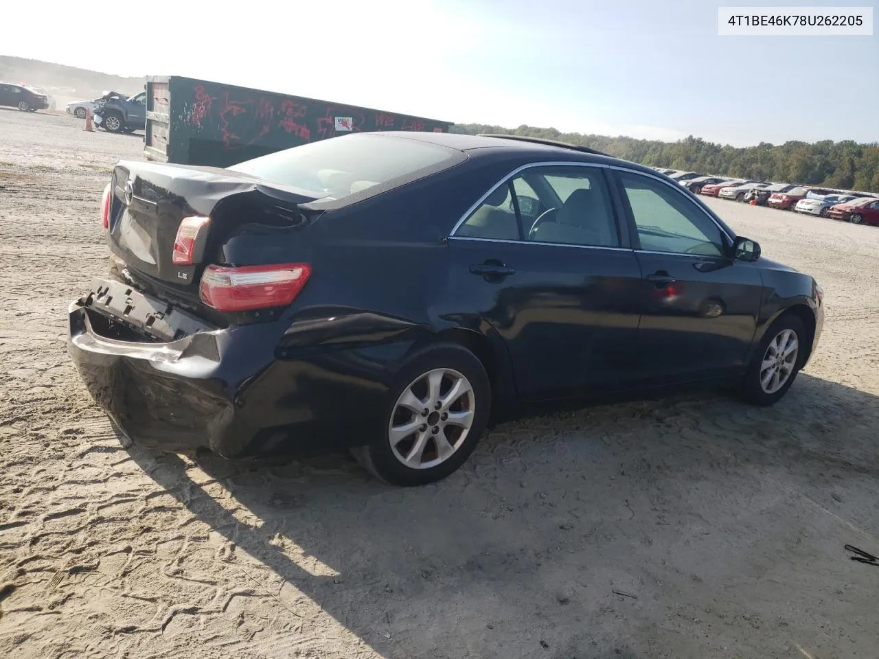 2008 Toyota Camry Ce VIN: 4T1BE46K78U262205 Lot: 70805334