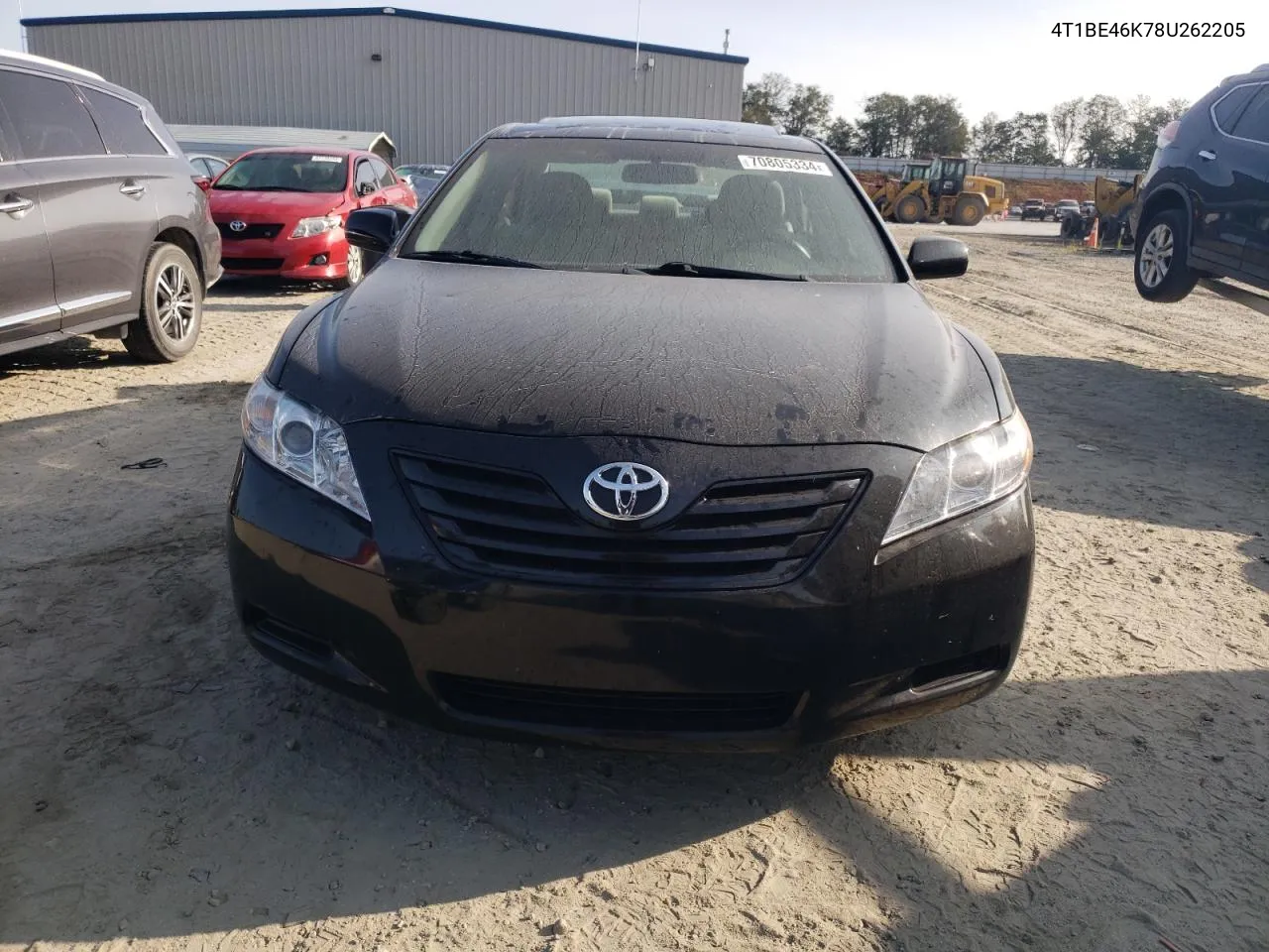 4T1BE46K78U262205 2008 Toyota Camry Ce