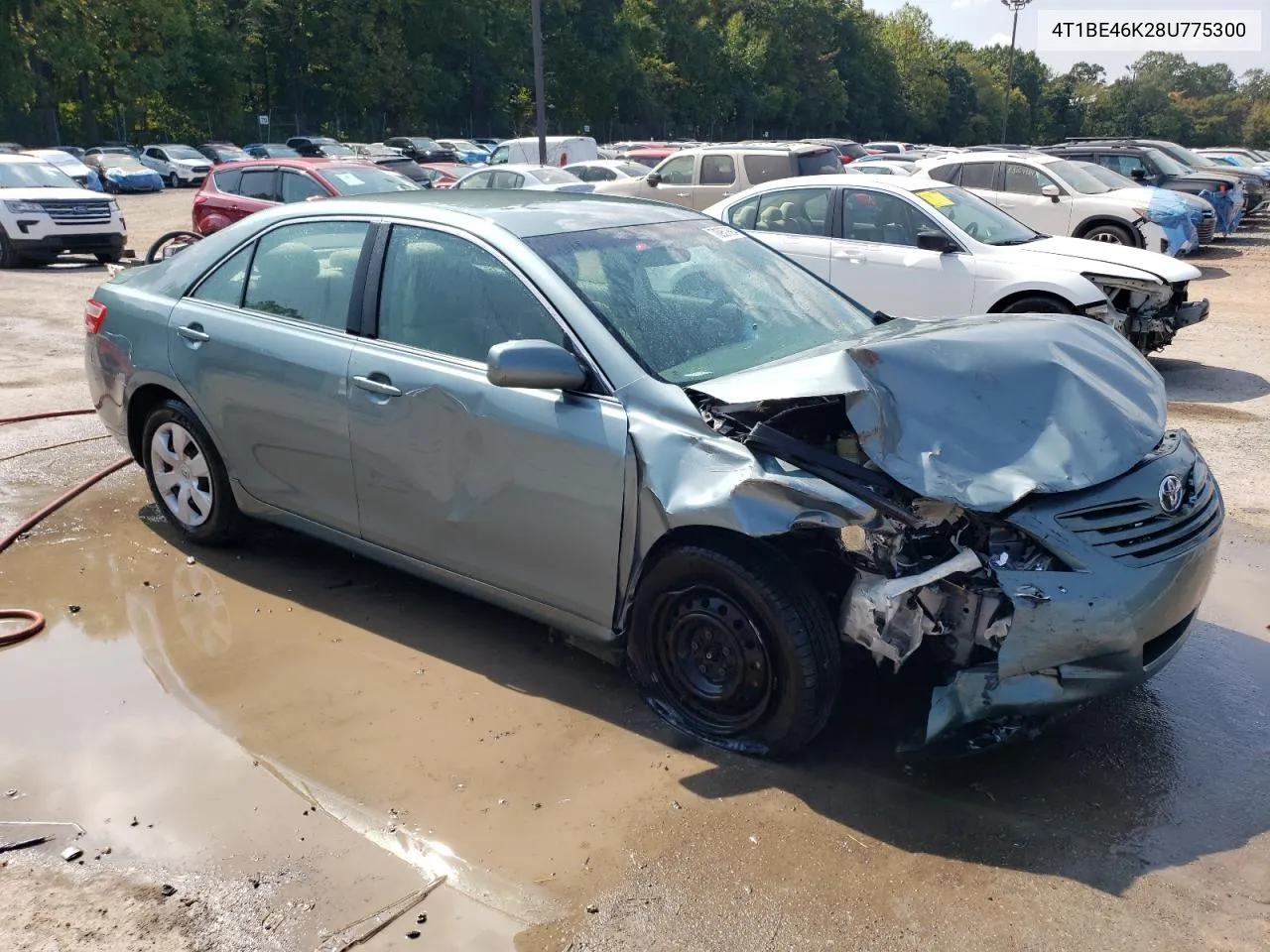 2008 Toyota Camry Ce VIN: 4T1BE46K28U775300 Lot: 70957894