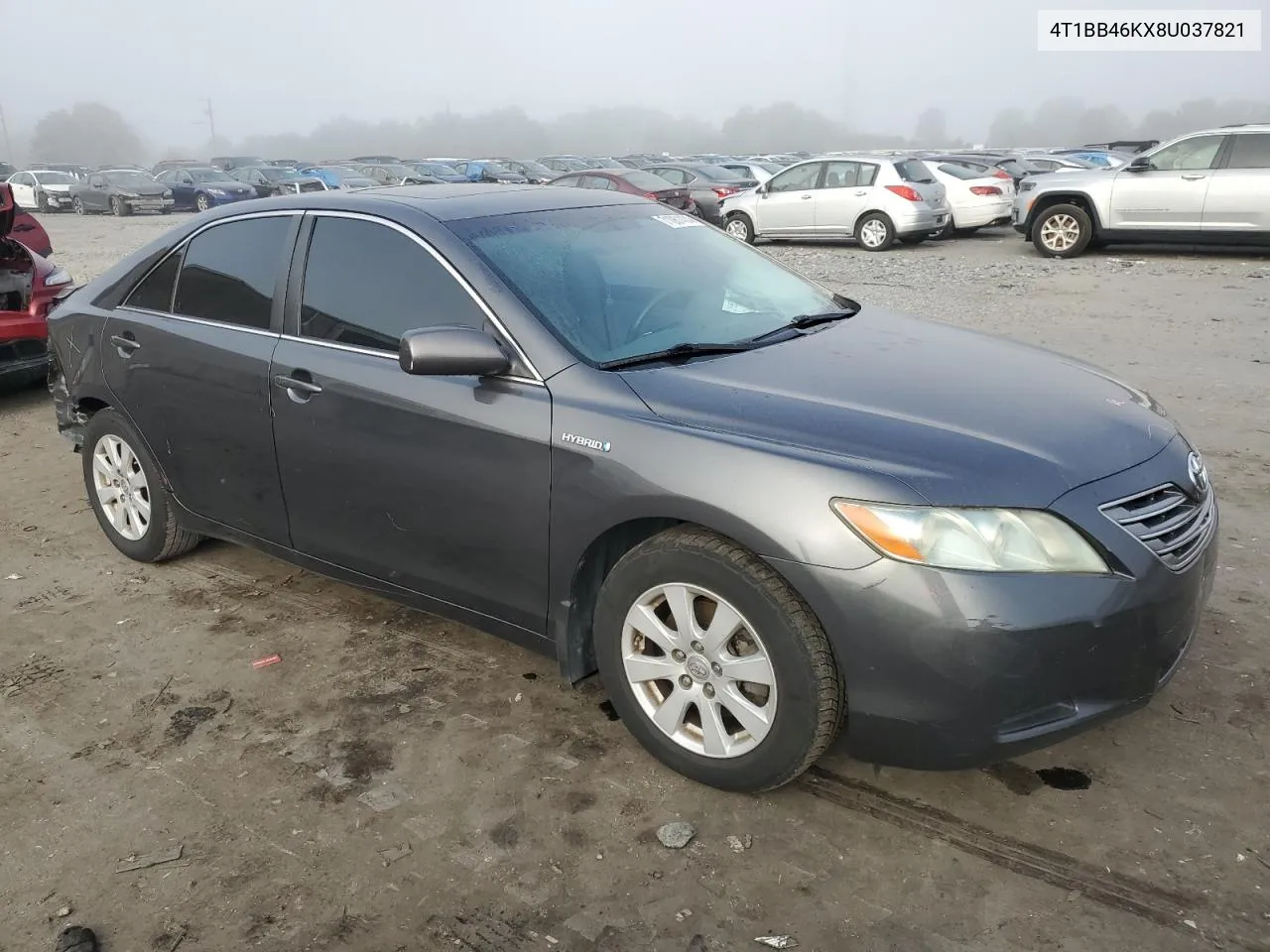 2008 Toyota Camry Hybrid VIN: 4T1BB46KX8U037821 Lot: 71061404