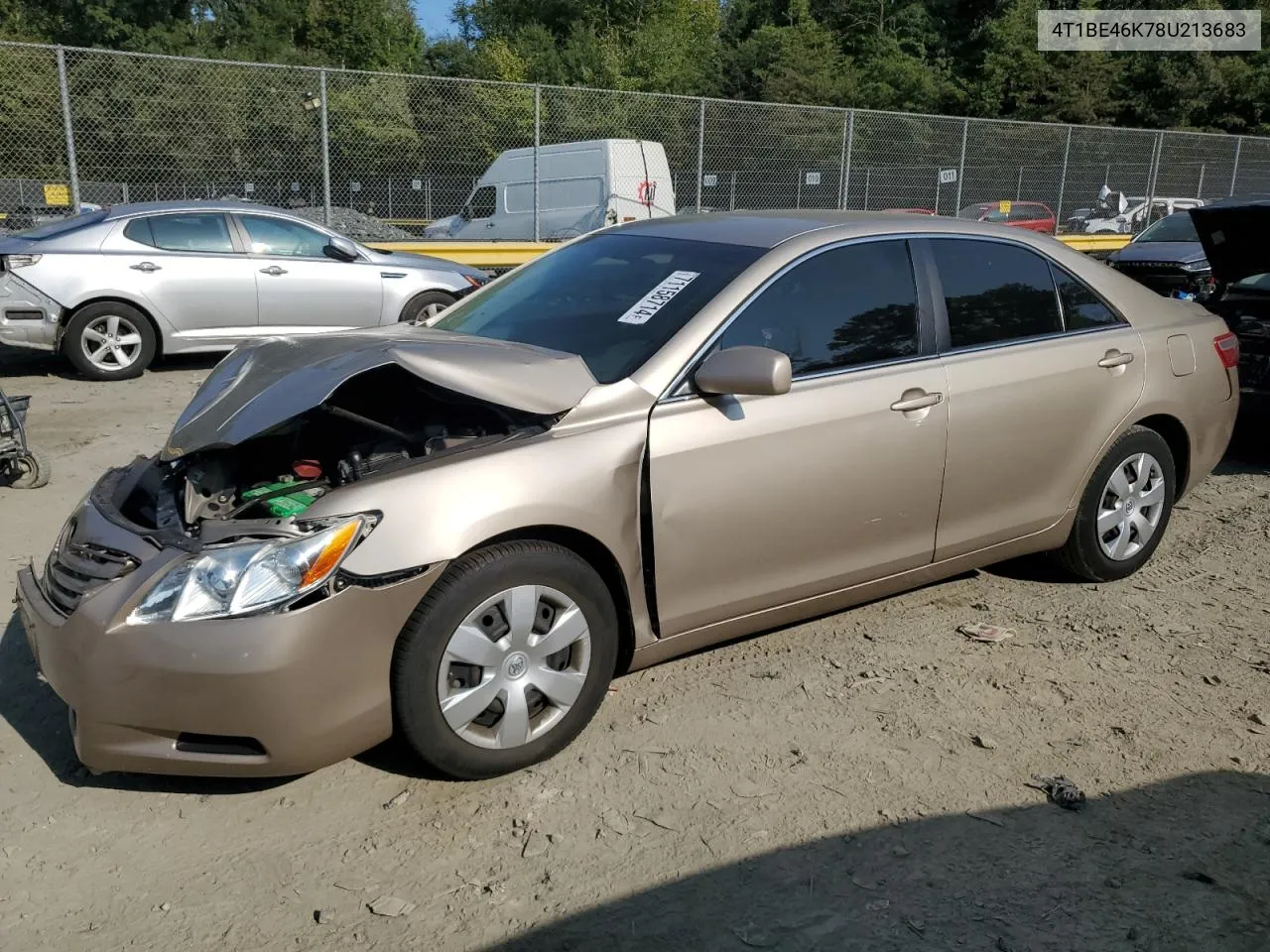 2008 Toyota Camry Ce VIN: 4T1BE46K78U213683 Lot: 71158714