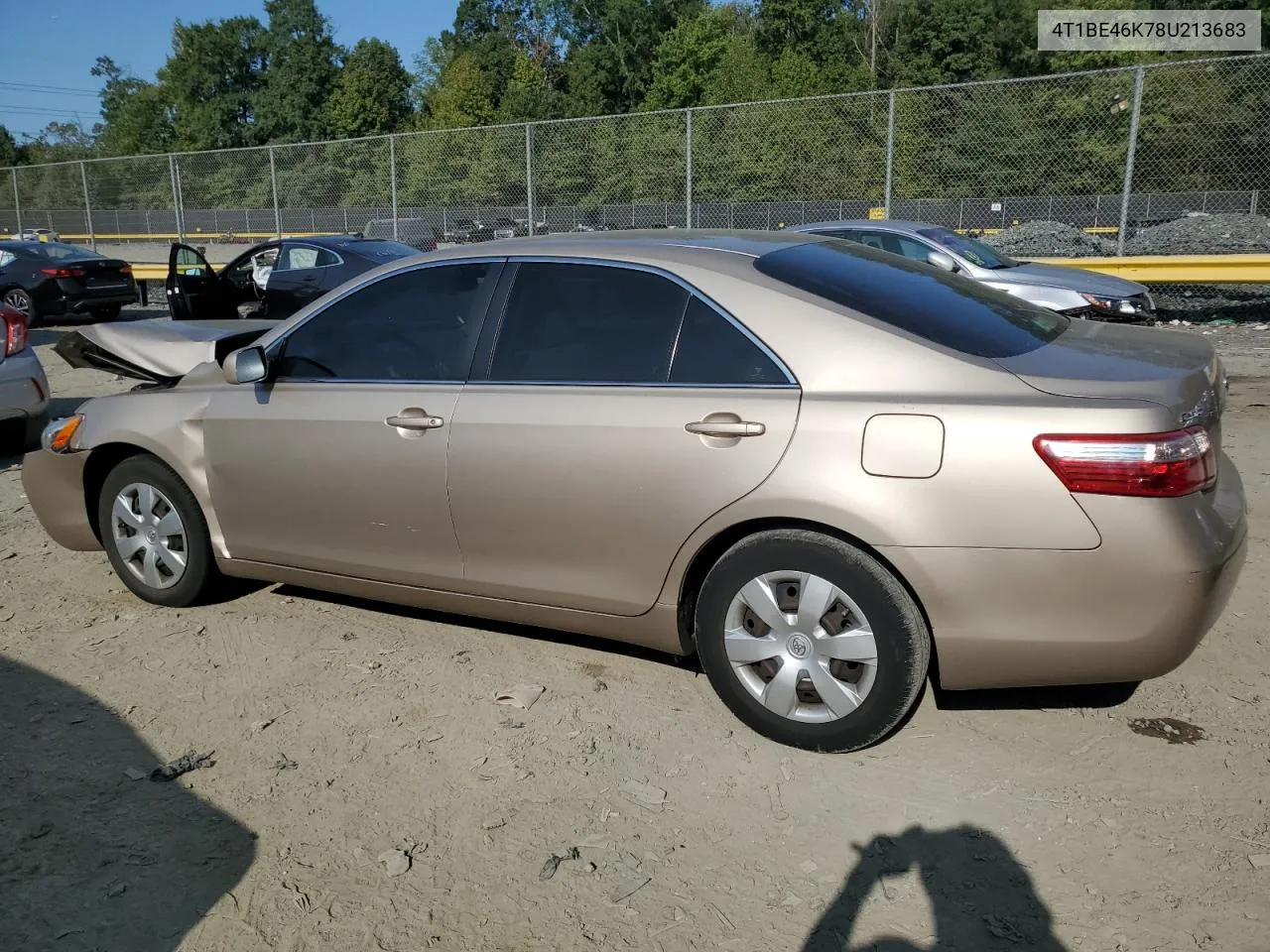 4T1BE46K78U213683 2008 Toyota Camry Ce