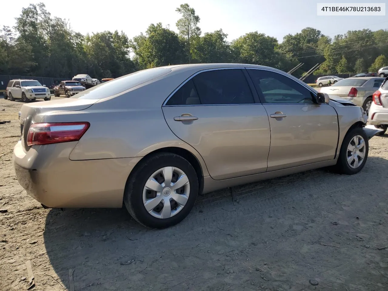 4T1BE46K78U213683 2008 Toyota Camry Ce