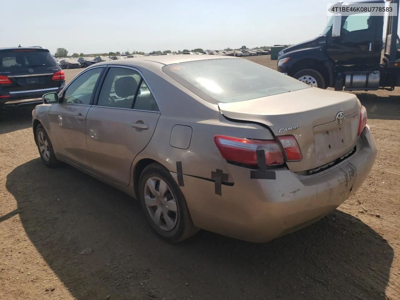 2008 Toyota Camry Ce VIN: 4T1BE46K08U778583 Lot: 71241214