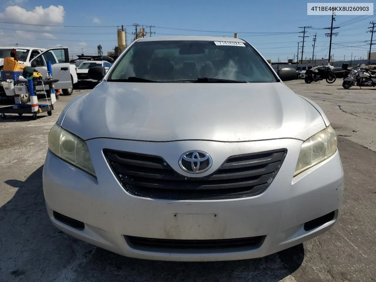 4T1BE46KX8U260903 2008 Toyota Camry Ce