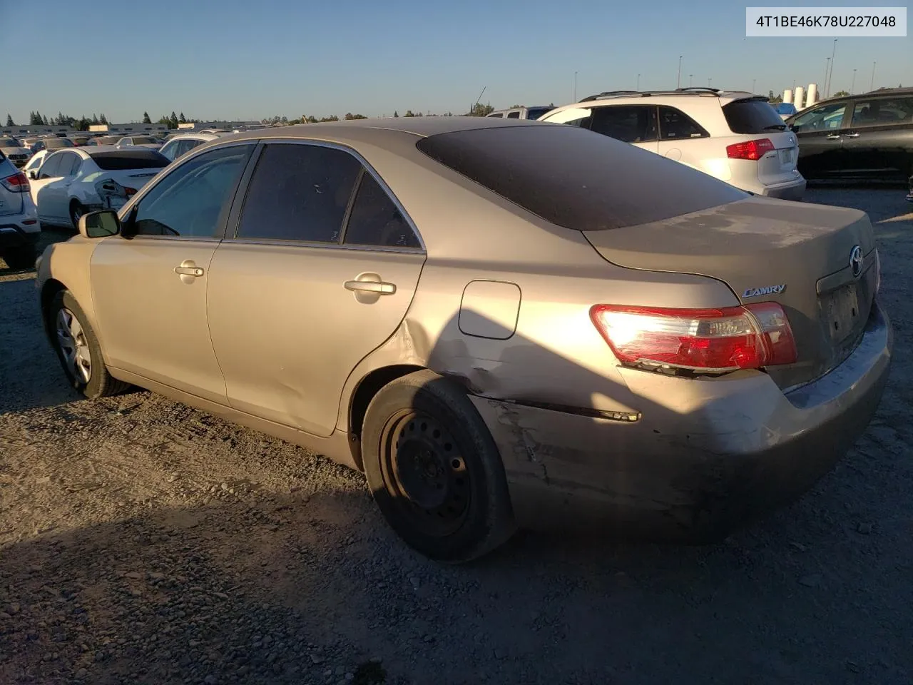 2008 Toyota Camry Ce VIN: 4T1BE46K78U227048 Lot: 71436834