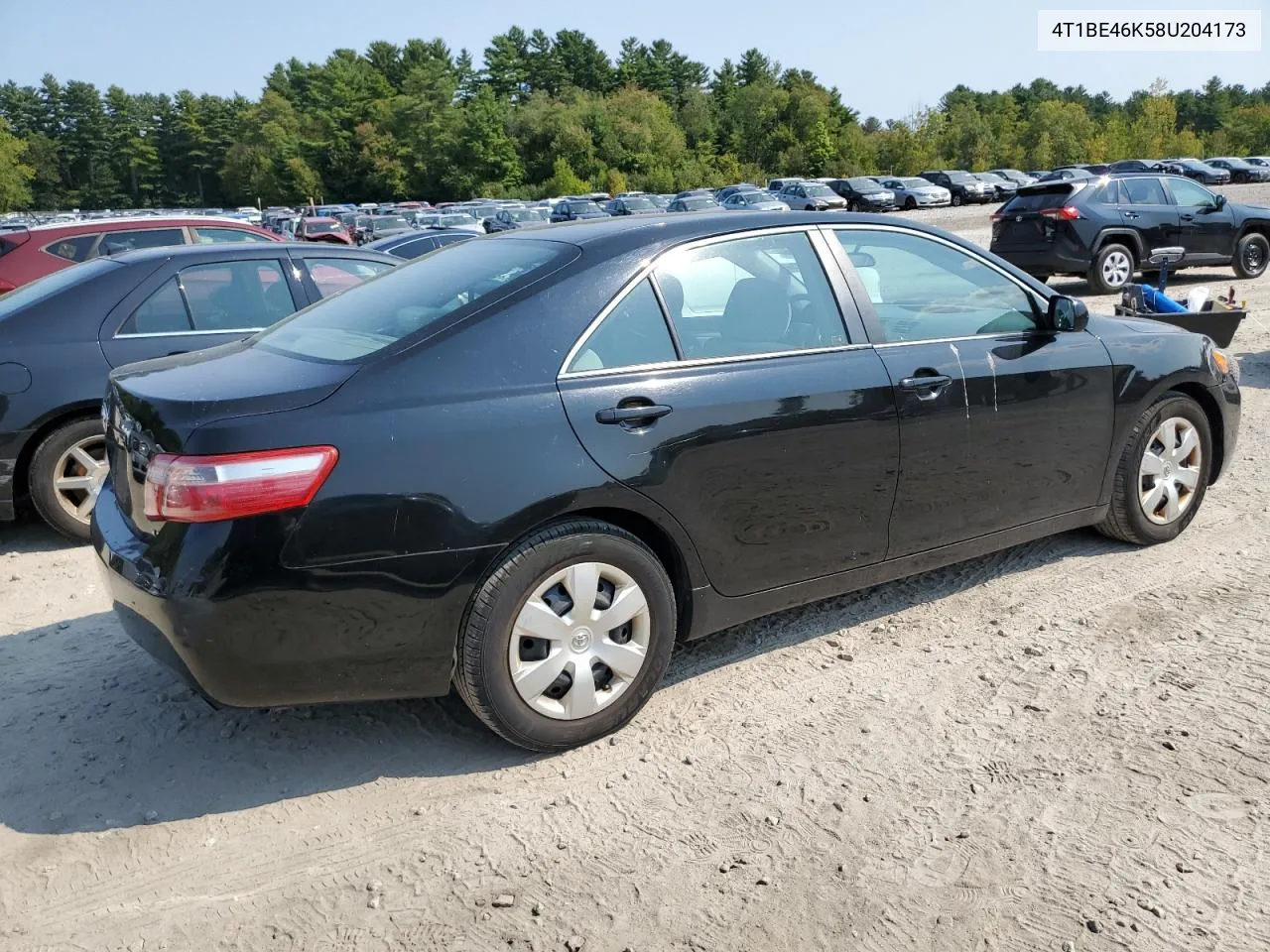 2008 Toyota Camry Ce VIN: 4T1BE46K58U204173 Lot: 71461934