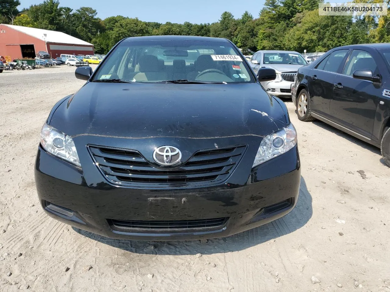 4T1BE46K58U204173 2008 Toyota Camry Ce