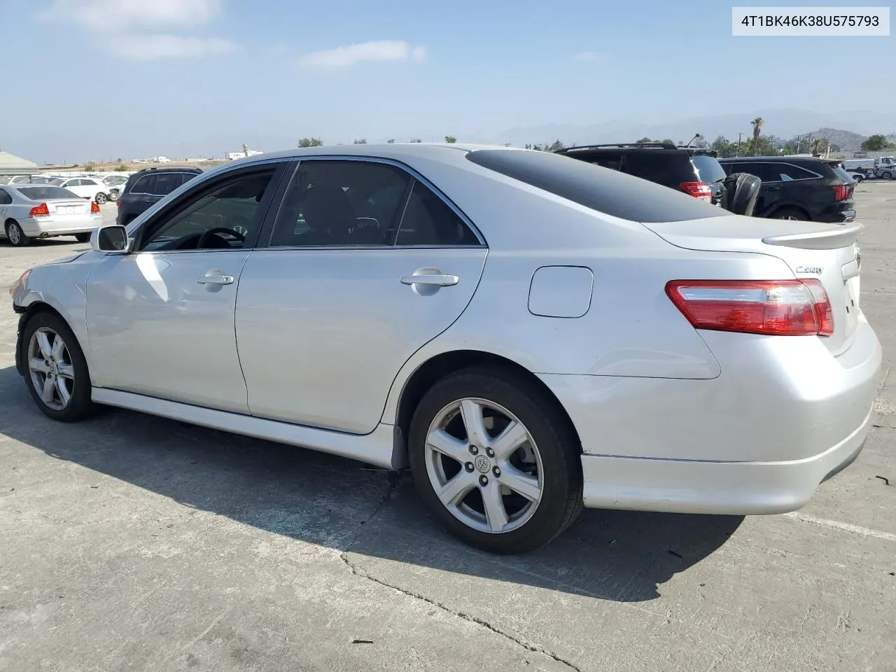 4T1BK46K38U575793 2008 Toyota Camry Le