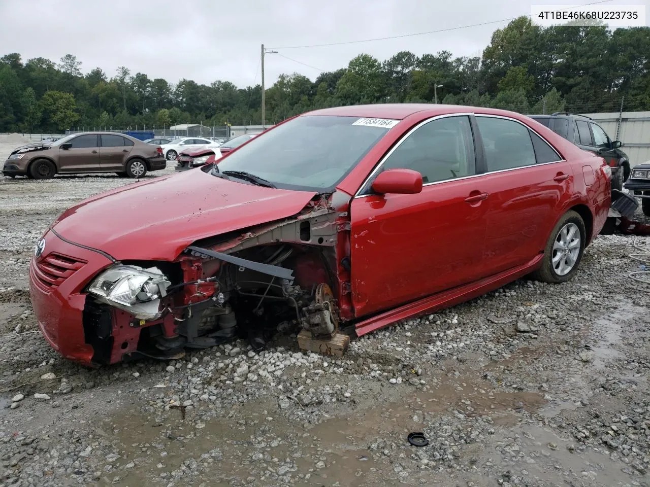 4T1BE46K68U223735 2008 Toyota Camry Ce