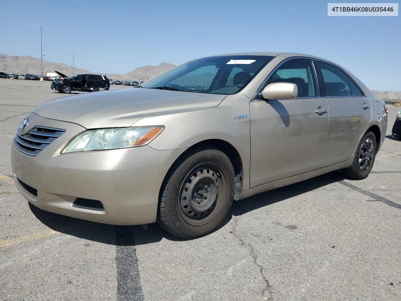 2008 Toyota Camry Hybrid VIN: 4T1BB46K08U035446 Lot: 71809354