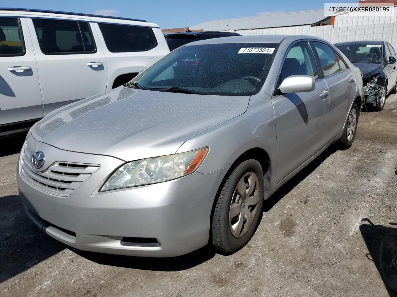 2008 Toyota Camry Ce VIN: 4T4BE46KX8R030199 Lot: 71873584