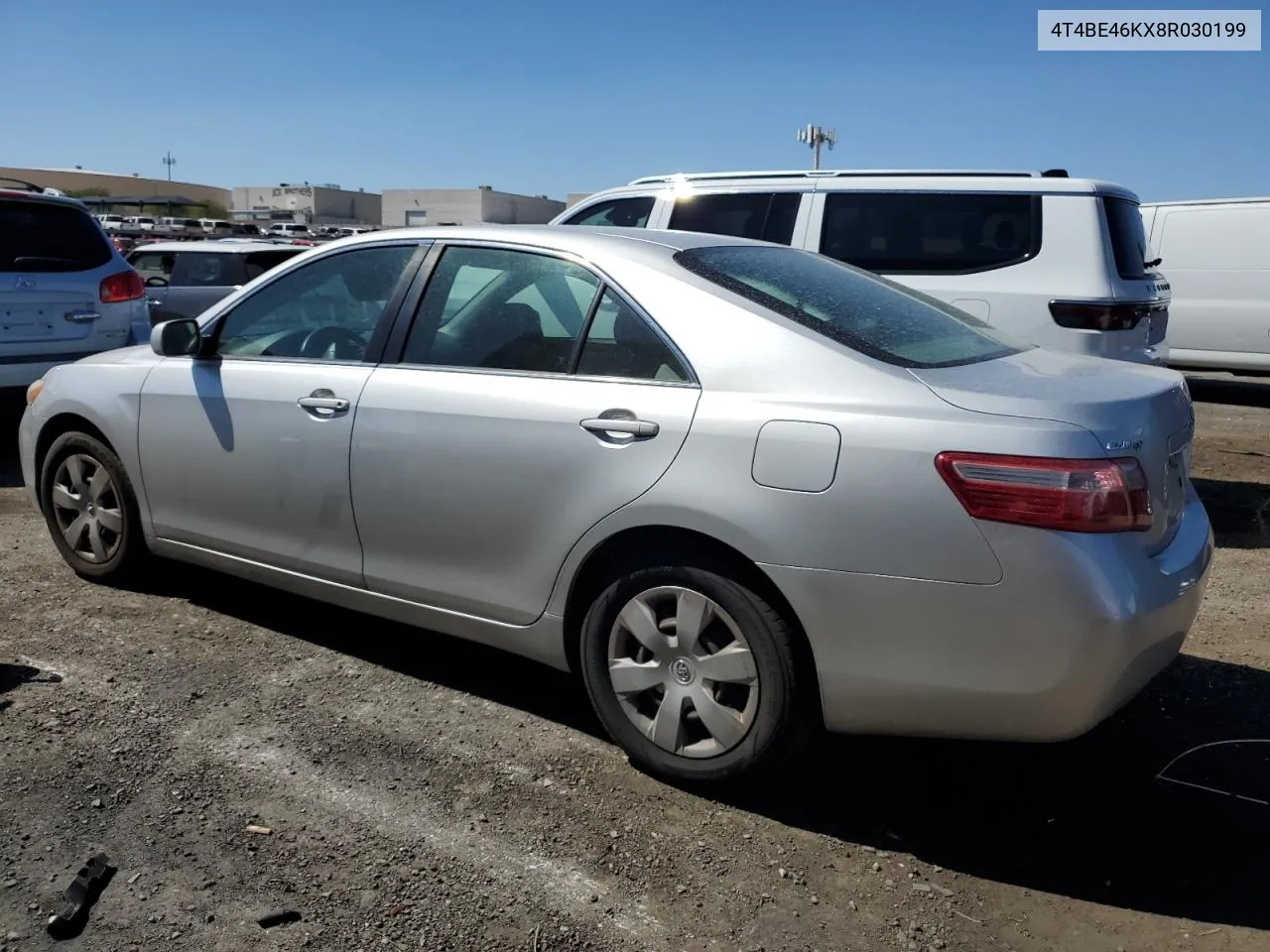 2008 Toyota Camry Ce VIN: 4T4BE46KX8R030199 Lot: 71873584