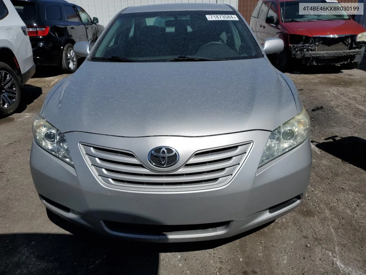 2008 Toyota Camry Ce VIN: 4T4BE46KX8R030199 Lot: 71873584