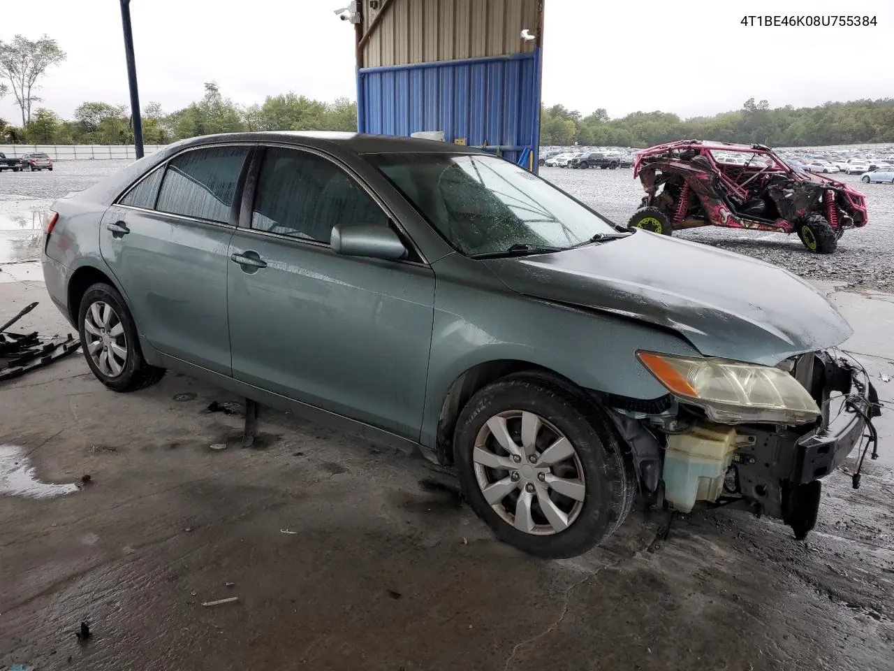 2008 Toyota Camry Ce VIN: 4T1BE46K08U755384 Lot: 71937974