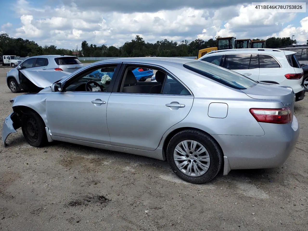 2008 Toyota Camry Ce VIN: 4T1BE46K78U753826 Lot: 71991094